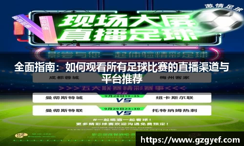 全面指南：如何观看所有足球比赛的直播渠道与平台推荐